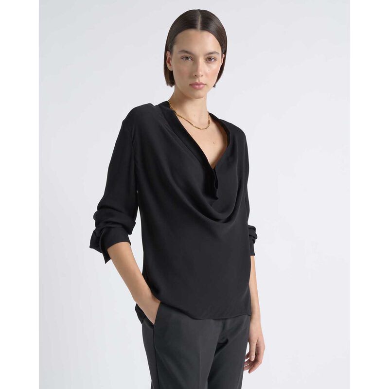 Cue Cowl Neck Shirt image number 2